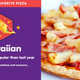 Grubhub graphic reading, "Hawaiian pizza 689% more popular than last year." Image provided by Grubhub